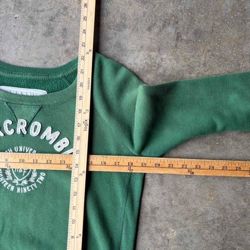 2000s abercrombie cropped sweatshirt - Picture 4 of 4